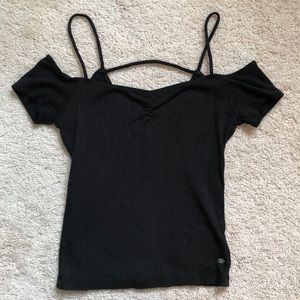 Off the shoulder crop top